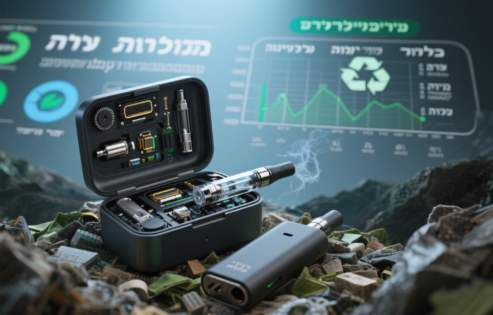 פוטנציאל הקיימות: כיצד פלסטיק ממוחזר משנה את עתיד סיגריות האלקטרוניות