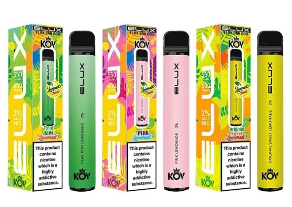 Elux Bar 600 Lemonade Series Vape - לימונדה ורודה: חווית אידוי מרעננת בשוק הישראלי של 2025
